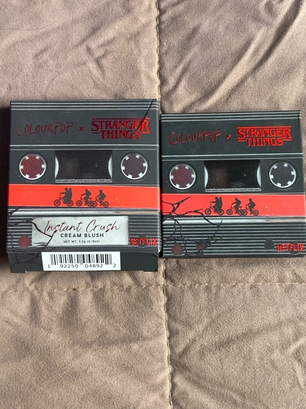 🏷️ ColourPop Instant Crush Cream Blush — Red & Black Cassette Design